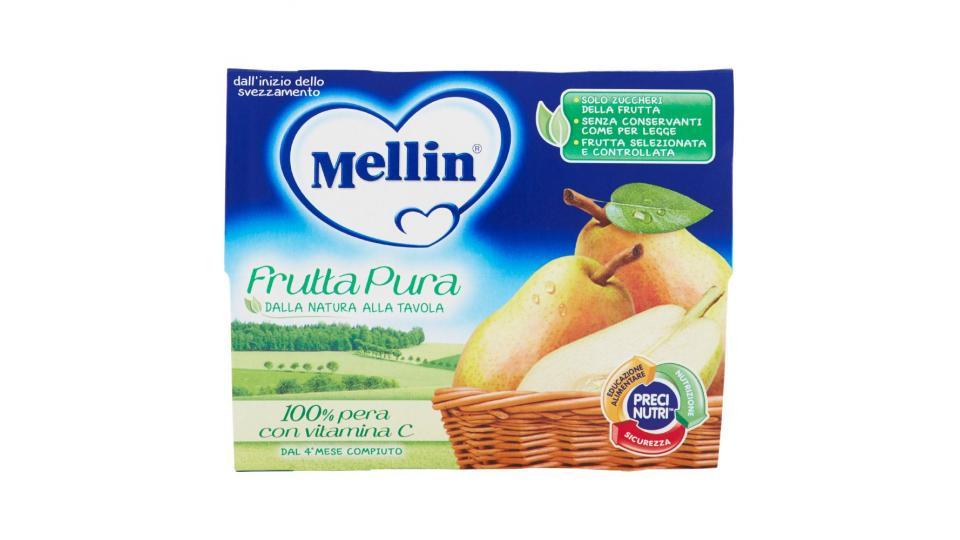 Mellin, Frutta Pura 100% pera con vitamina C