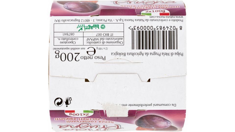 Natura Nuova, Bio polpa di mela prugna