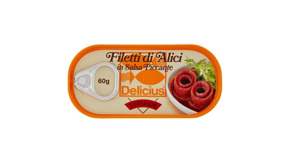 Delicius, Superior filetti di alici in salsa piccante