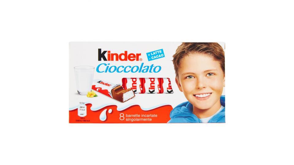 Kinder, Cioccolato conf.