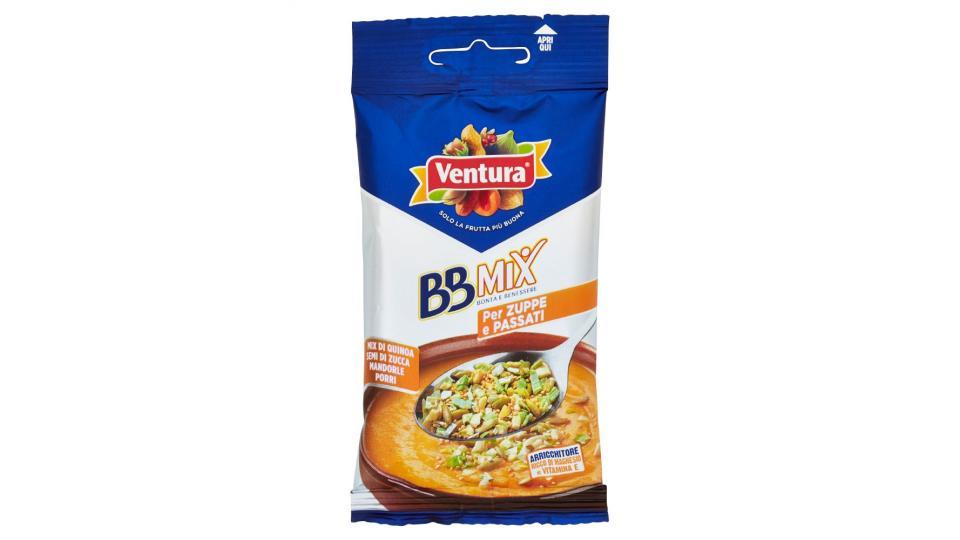 Ventura, BBMix per zuppe e passati mix di quinoa semi di zucca mandorle porri