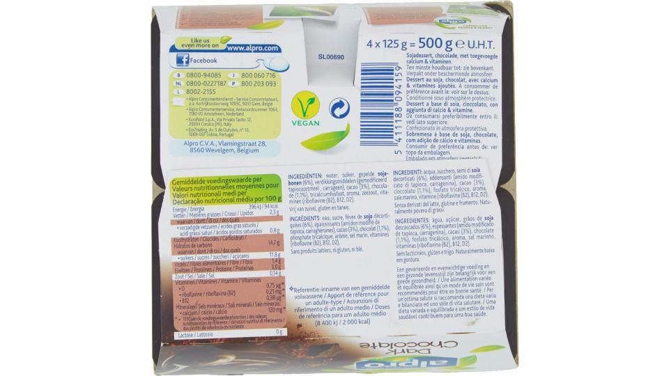 Alpro, Soya dessert dark chocolate