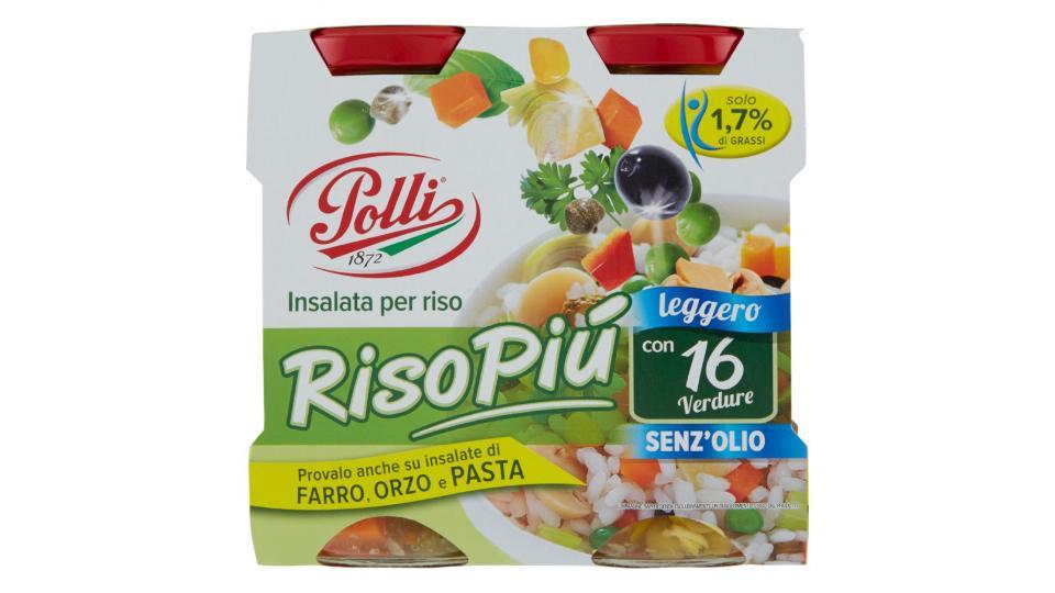 Polli, RisoPiù insalata per riso con 16 verdure senz'olio