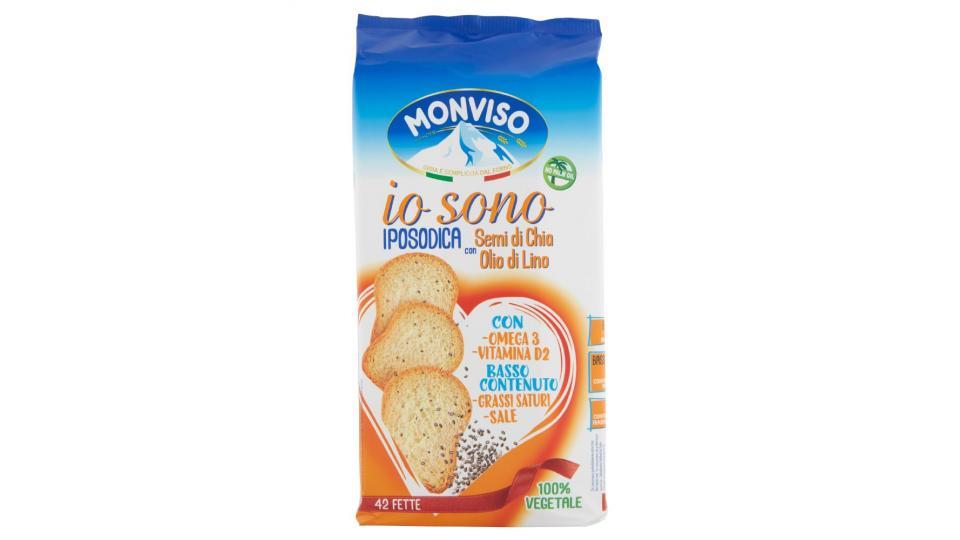 Monviso Io Sono Iposodica Con Semi Di Chia E Olio Di Lino 36 Fette