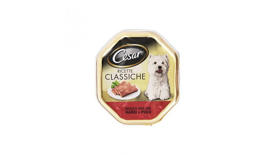 Cesar Ricette Classiche Delicato Paté con Pollo & Manzo