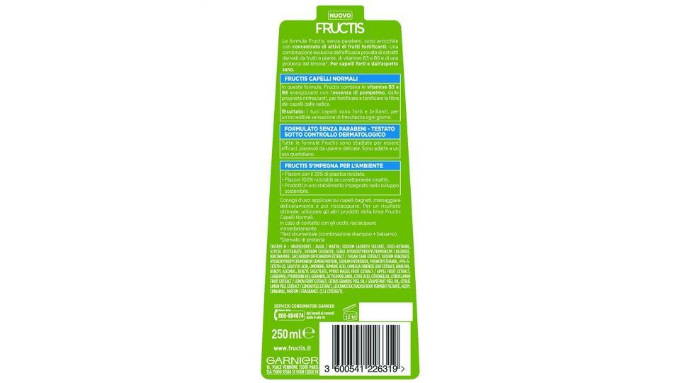 Garnier Fructis Capelli Normali Shampoo per Capelli Normali