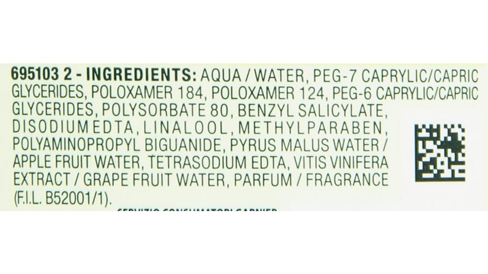Garnier Fresh Struccante Occhi Delicato per Pelli Normali o Miste