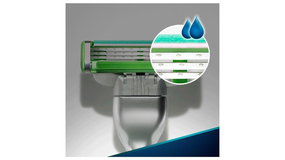 Gillette Mach3 Sensitive Lama di Ricambio per Rasoio da Uomo