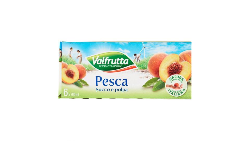 Valfrutta Pesca Succo e polpa