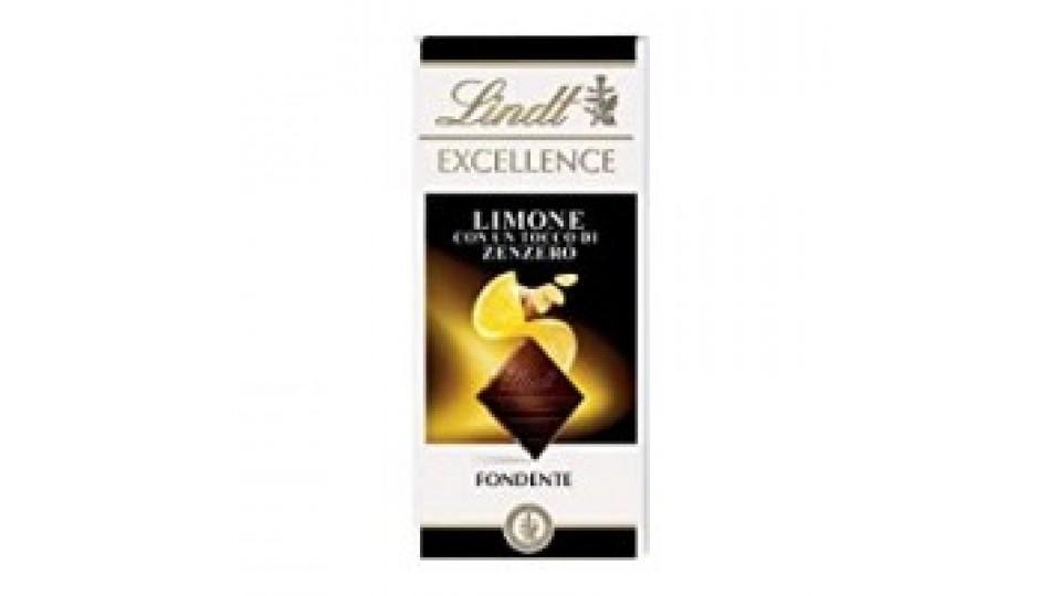Lindt Excellence Limone con un Tocco di Zenzero Fondente