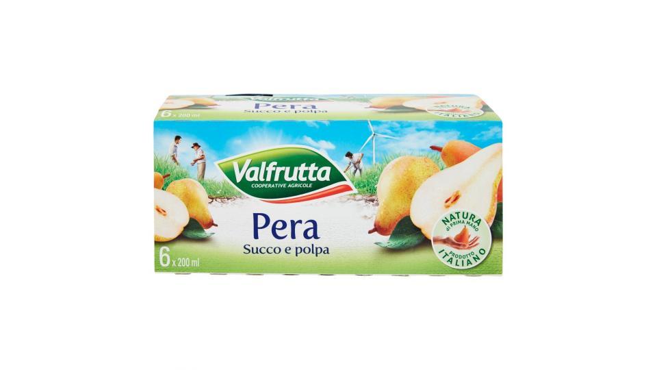 Valfrutta Pera Succo e polpa
