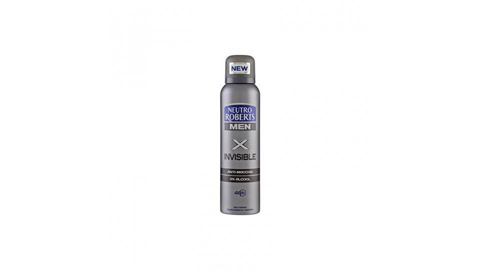 Roberts Deo Spray Men X Invisible