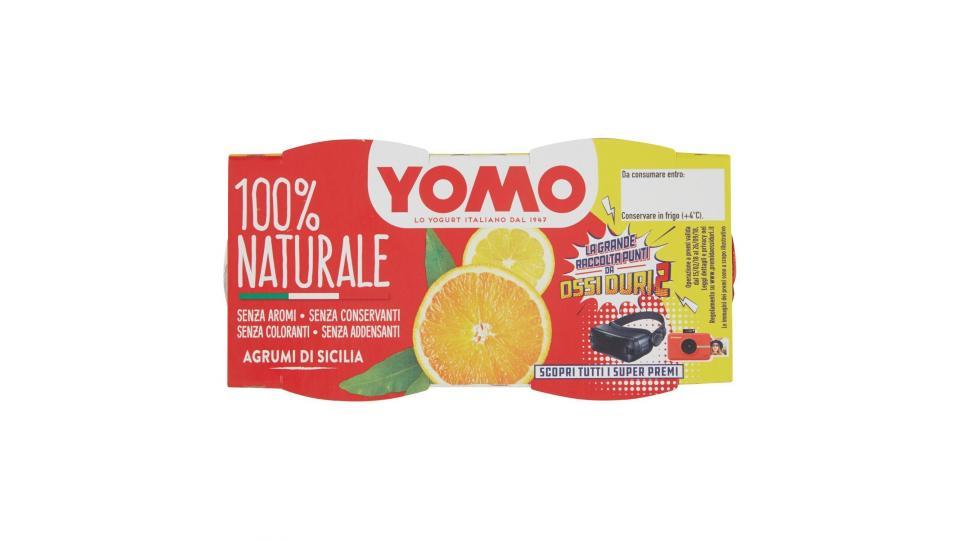 Yomo 100% Naturale yogurt e agrumi di Sicilia
