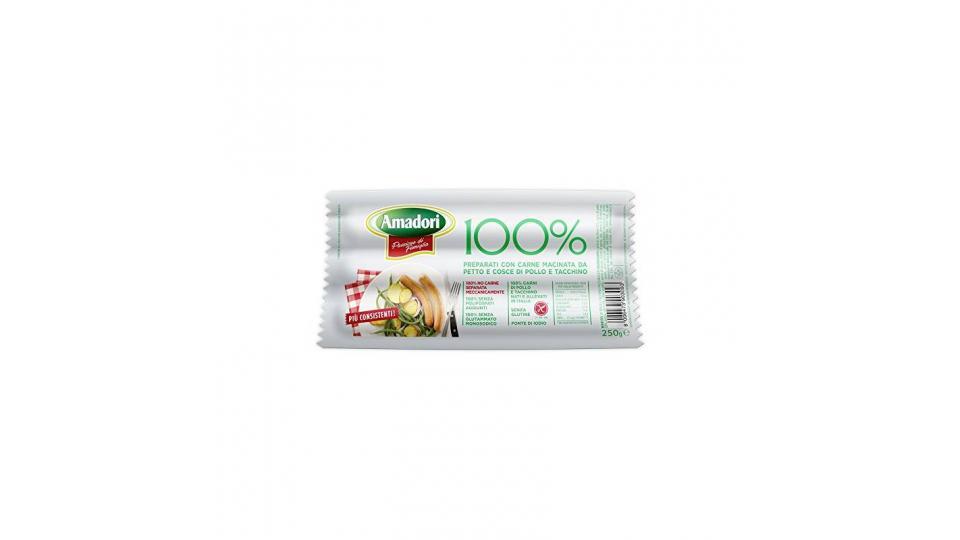 Amadori Wurstel 100% Pollo e Tacchino