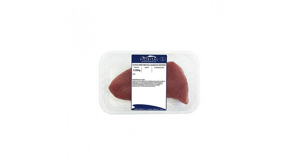 Fiorital Filetto di Tonno Pinne Gialle Decongelato Deepfrozen