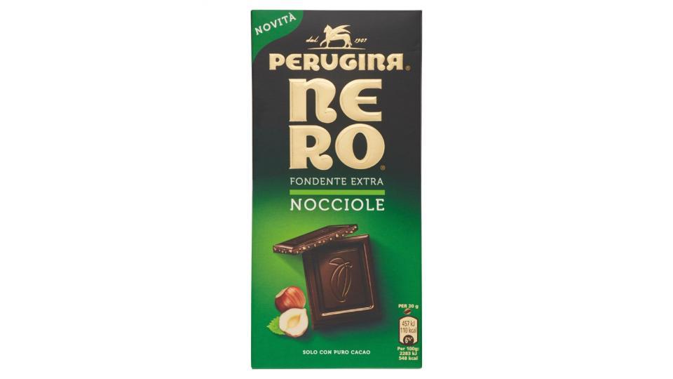 NERO PERUGINA Fondente Extra Nocciole tavoletta di cioccolato fondente con nocciole