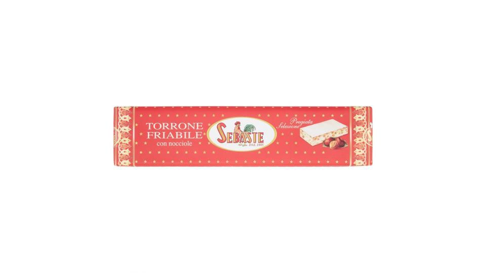 Sebaste Pregiata Selezione Torrone Friabile con nocciole