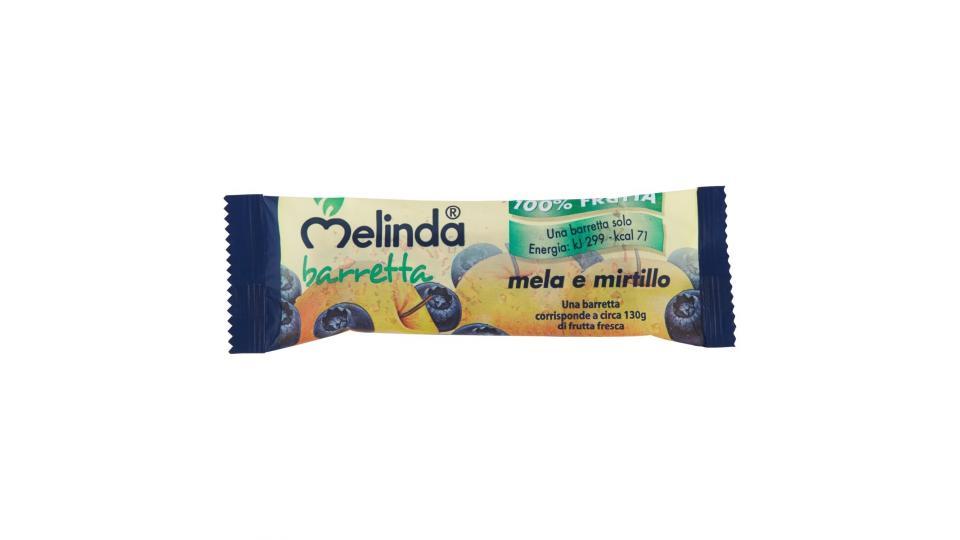 Melinda barretta 100% Frutta mela e mirtillo