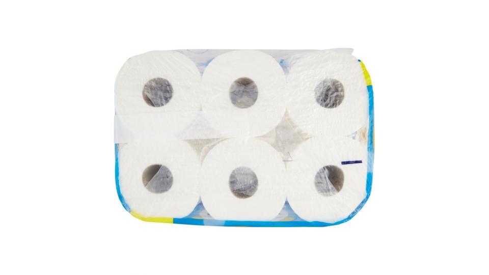 Scottex Pulito Completo Carta Igienica, 12 Rotoli Maxi