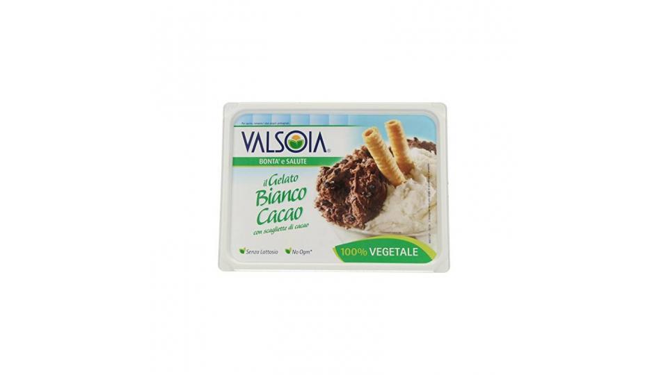 Valsoia - Il Gelato Bianco Cacao, con Scagliette di Cacao