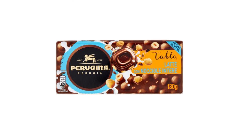 PERUGINA TABLÒ Latte con Nocciole Tavoletta di cioccolato al latte con nocciole intere