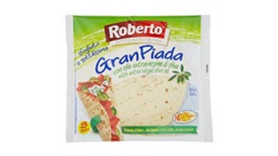 Roberto GranPiada con olio extravergine di oliva 3 Piadine