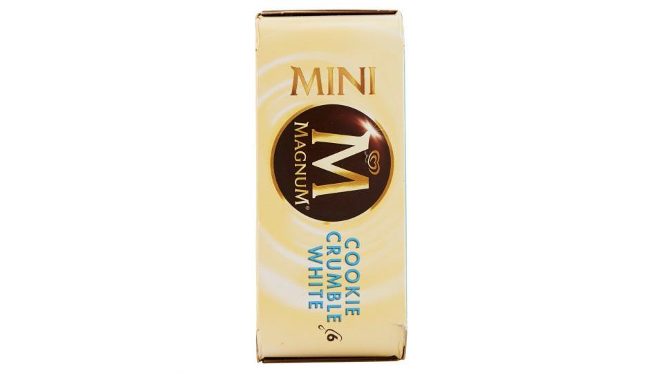 Magnum Mini Cookie Crumble White