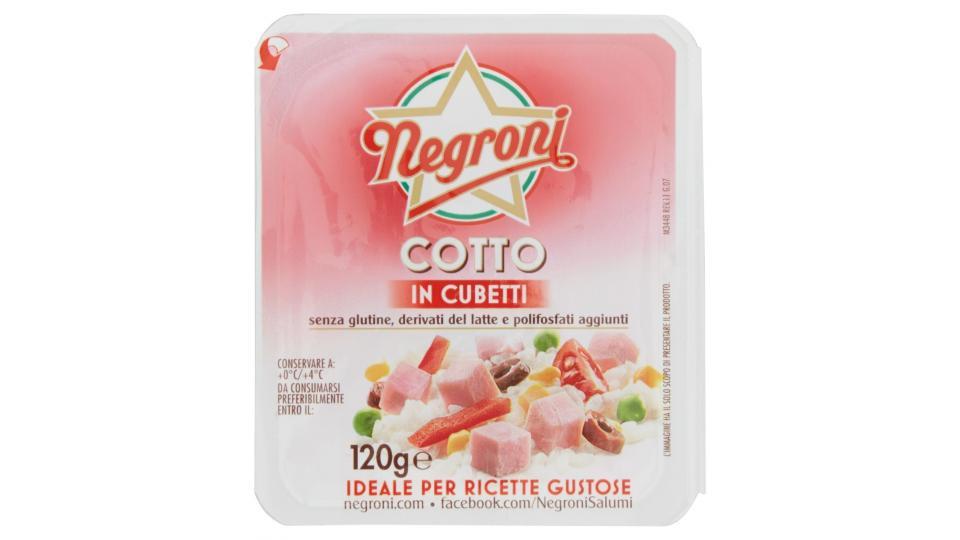 NEGRONI Cubetti di cotto