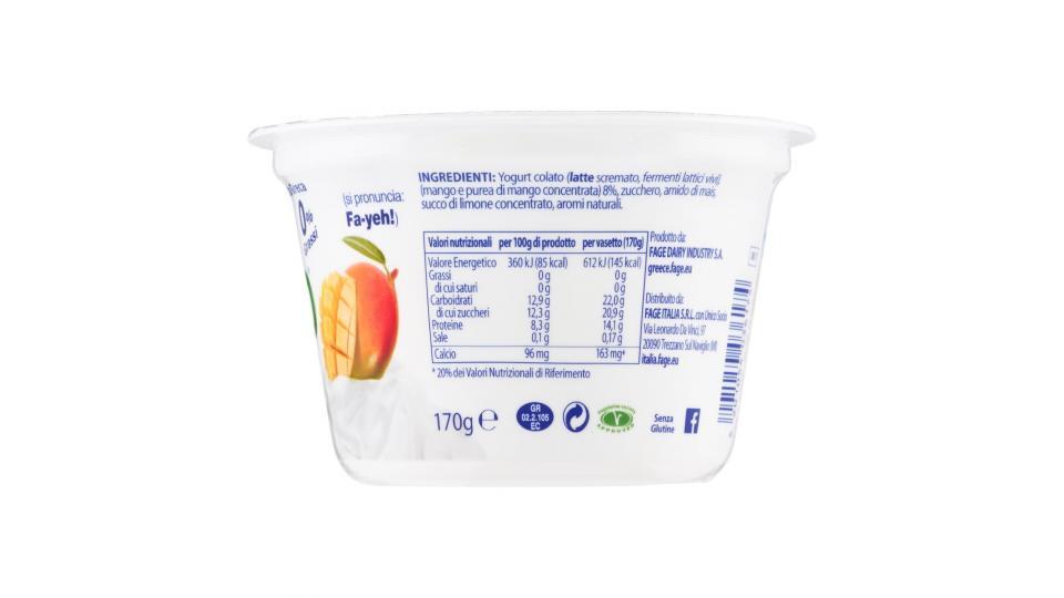 Fage fruyo 0% Grassi Mango
