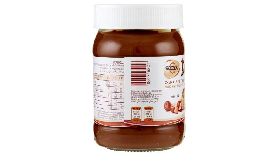 Dolcrem crema latte e nocciola