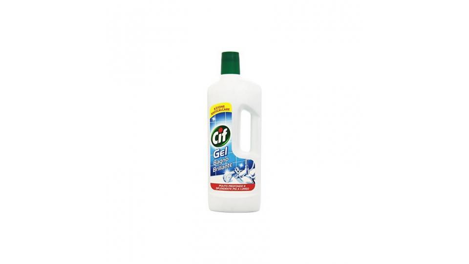Cif - Gel Bagno Brillante, Detergente per superfici dure 