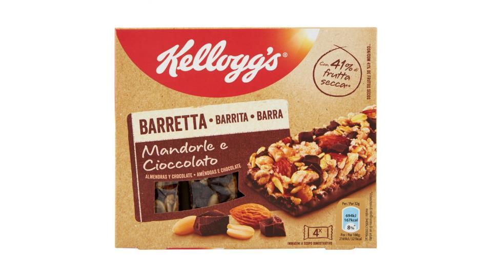 Kellogg's Barretta Mandorle e Cioccolato