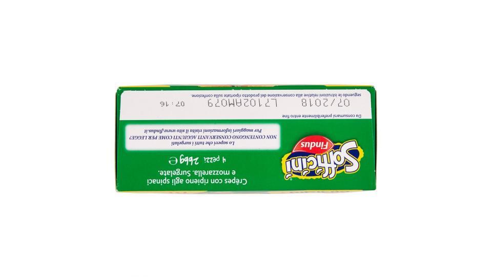 Findus Sofficini spinaci più mozzarella 4 pezzi