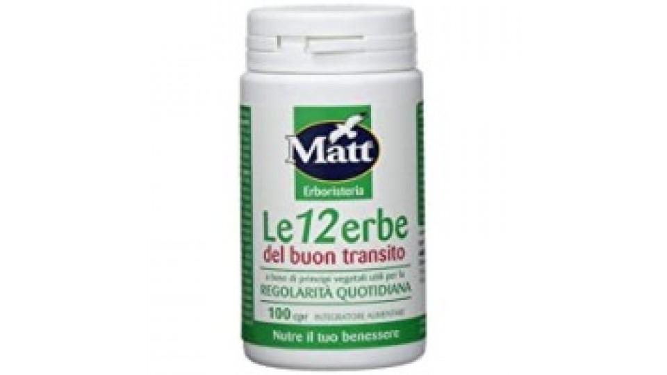 Matt Erboristeria Le 12 Erbe Del Buon Transito 100 Cpr