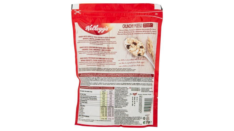 Kellogg's Crunchy Muesli Frutta Secca