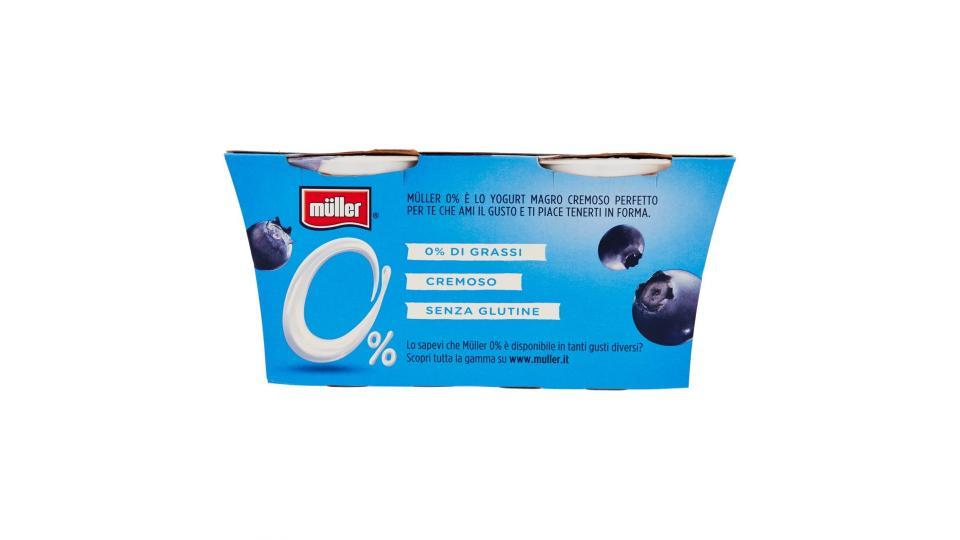 Müller 0% Mirtillo in pezzi