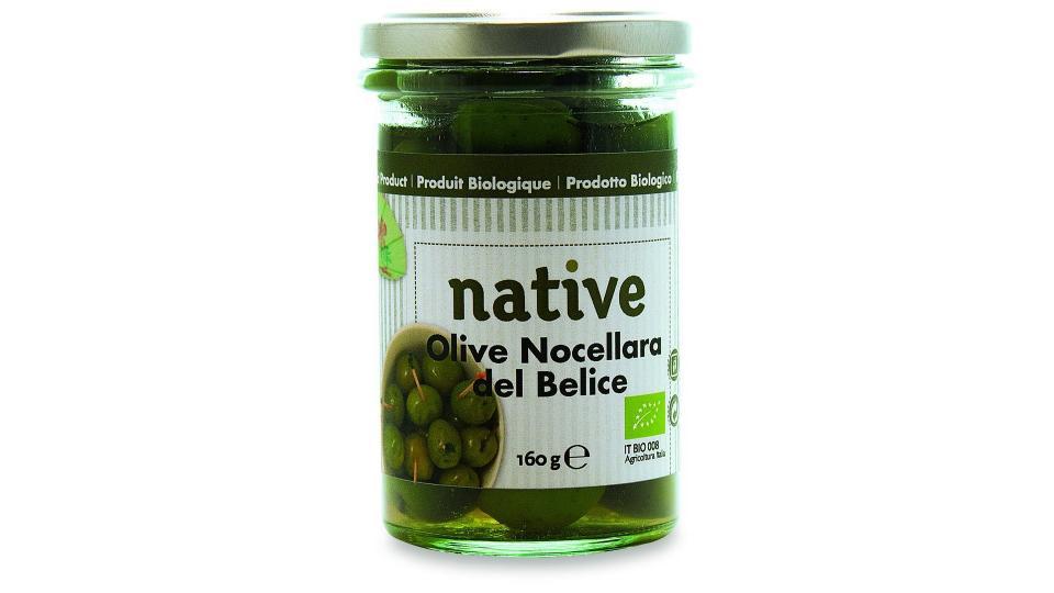 Olive verdi in salamoia Native