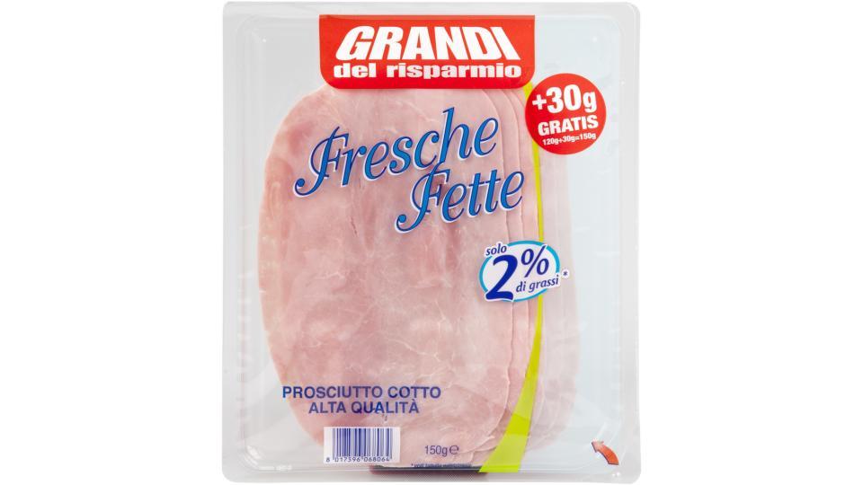 Prosciutto Cotto Aq 2% Grassi