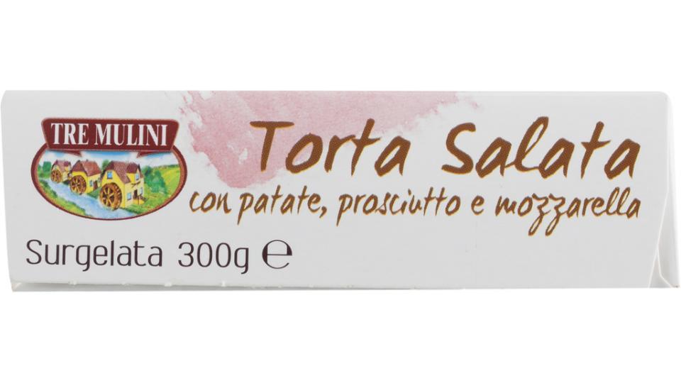 Torta Salata Patate Prosciutto e Mozzarella