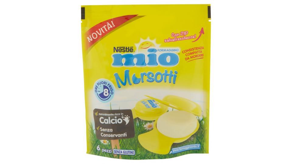 Formaggino Morsotti Formaggio Fuso da Mordere 6 Formaggini da 20g