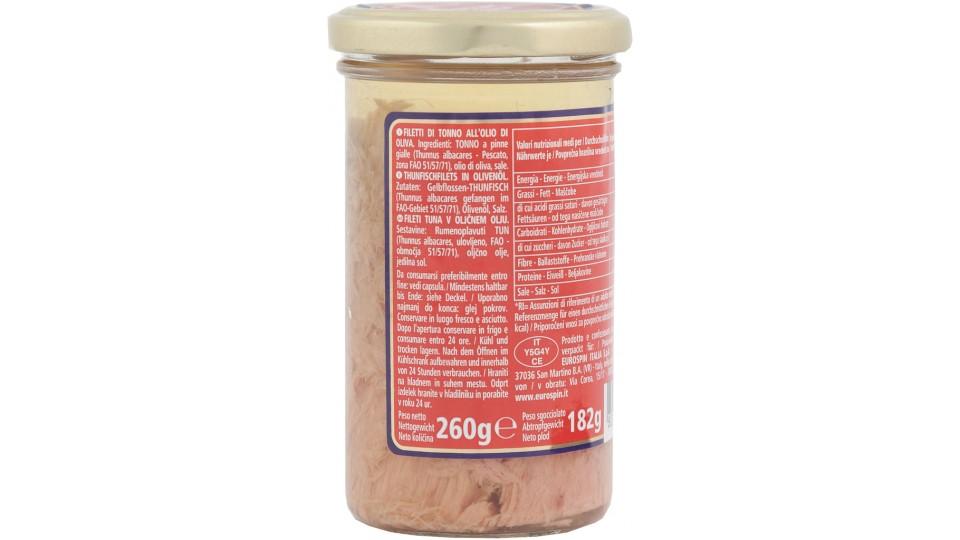 Filetti di Tonno Olio Oliva