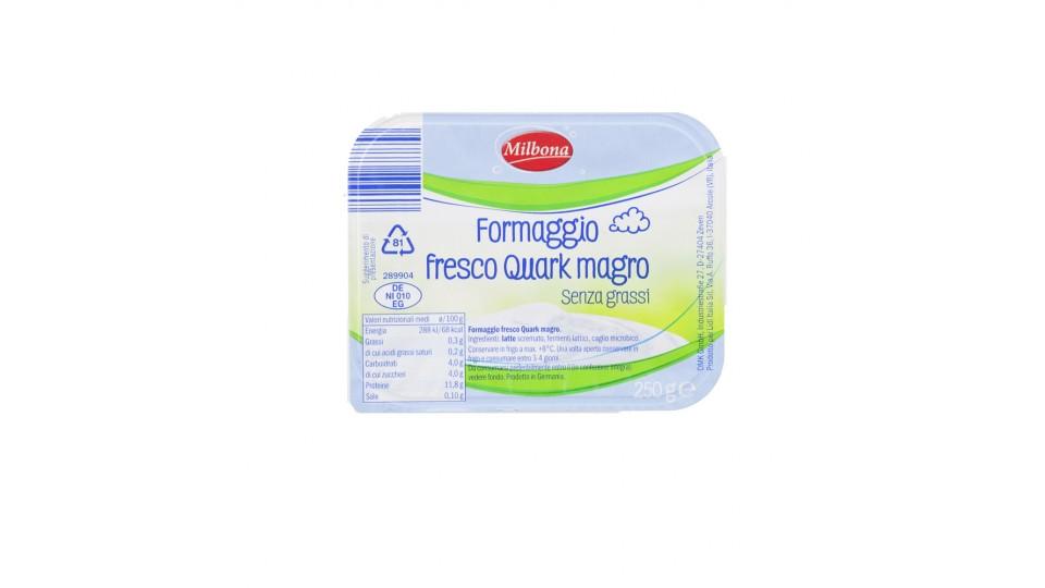 Formaggio Fresco Quark 0% Grassi