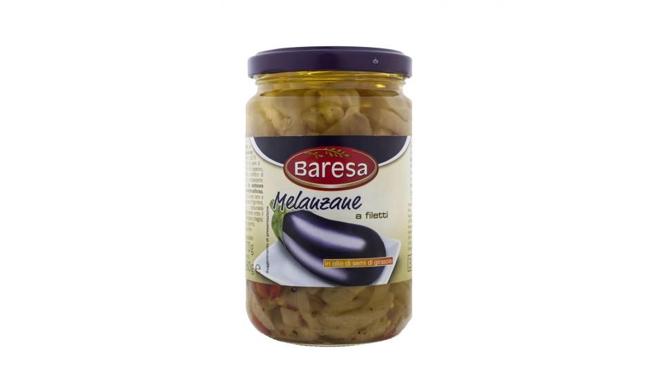 Melanzane a Filetti in Olio di Semi di Girasole