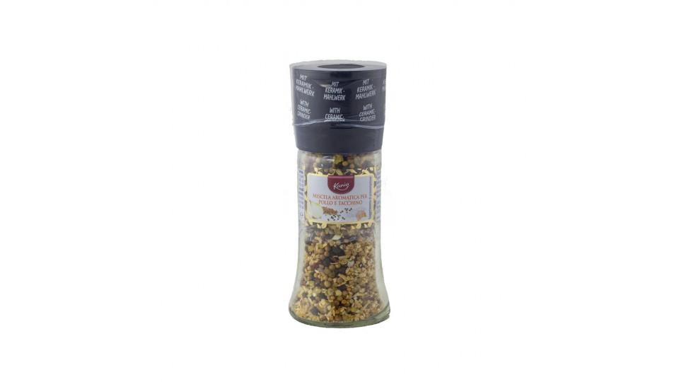 Mix di Spezie Pollo e Tacchino con Macinino in Ceramica