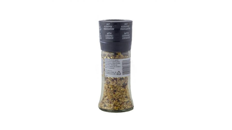 Mix di Spezie Pollo e Tacchino con Macinino in Ceramica