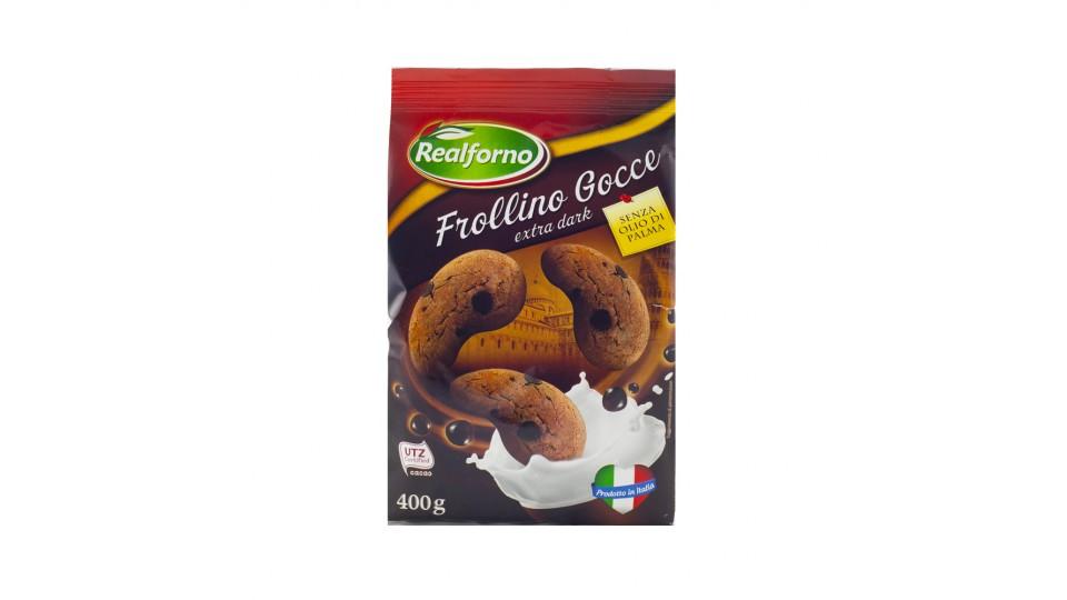 Biscotti Extra Dark con Gocce di Cioccolato