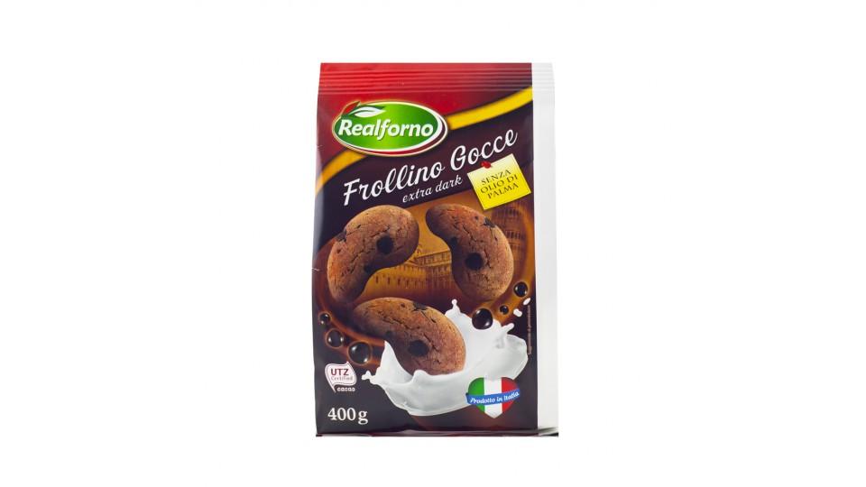 Biscotti Extra Dark con Gocce di Cioccolato