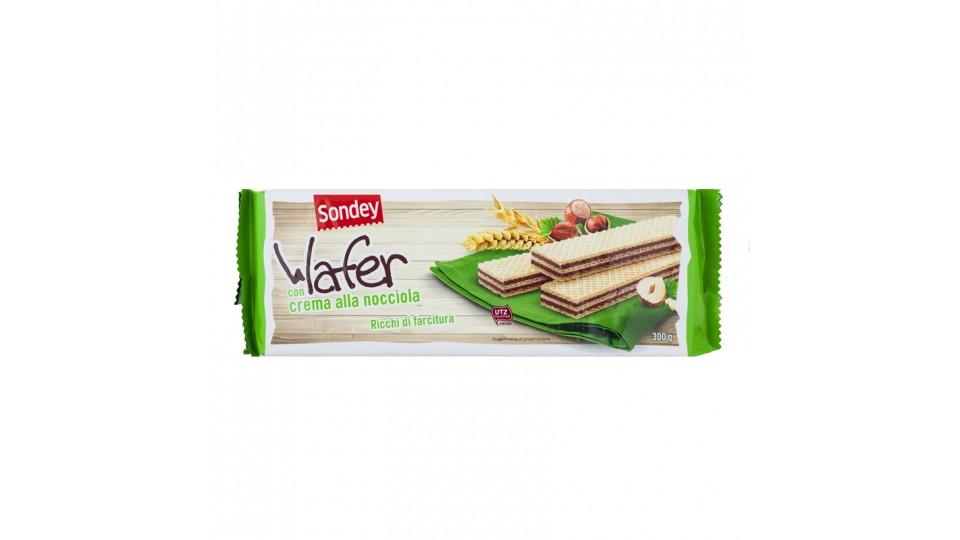 Wafer alla Nocciola 80% di Farcitura