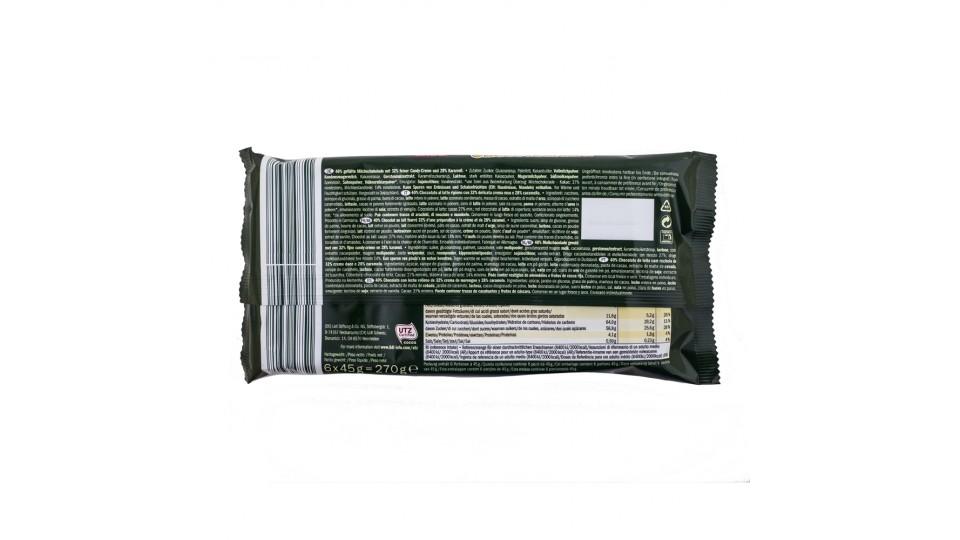 Barrette al Caramello e Cioccolato