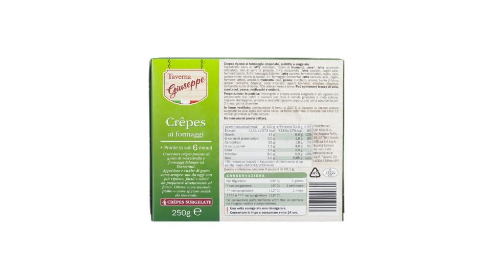 Crepes ai Formaggi